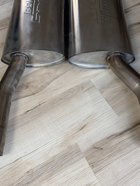 Borla S Type Dual Muffler Exhausts New Dodge Challenger main image 8